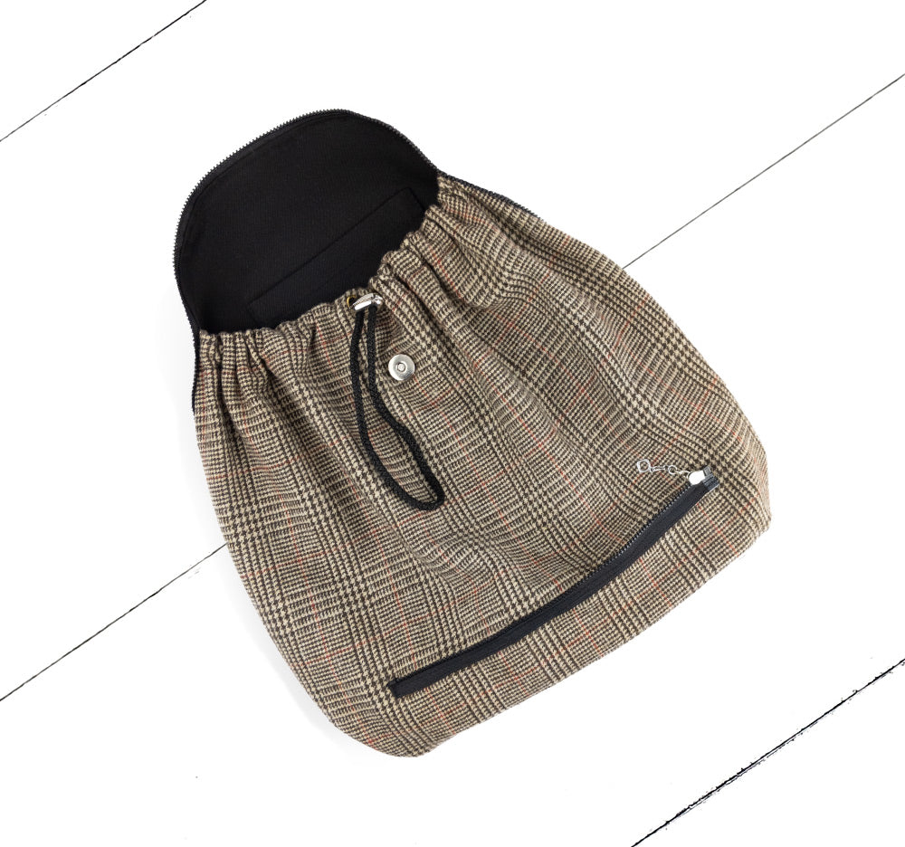 Pochette Coachella Pied de poule