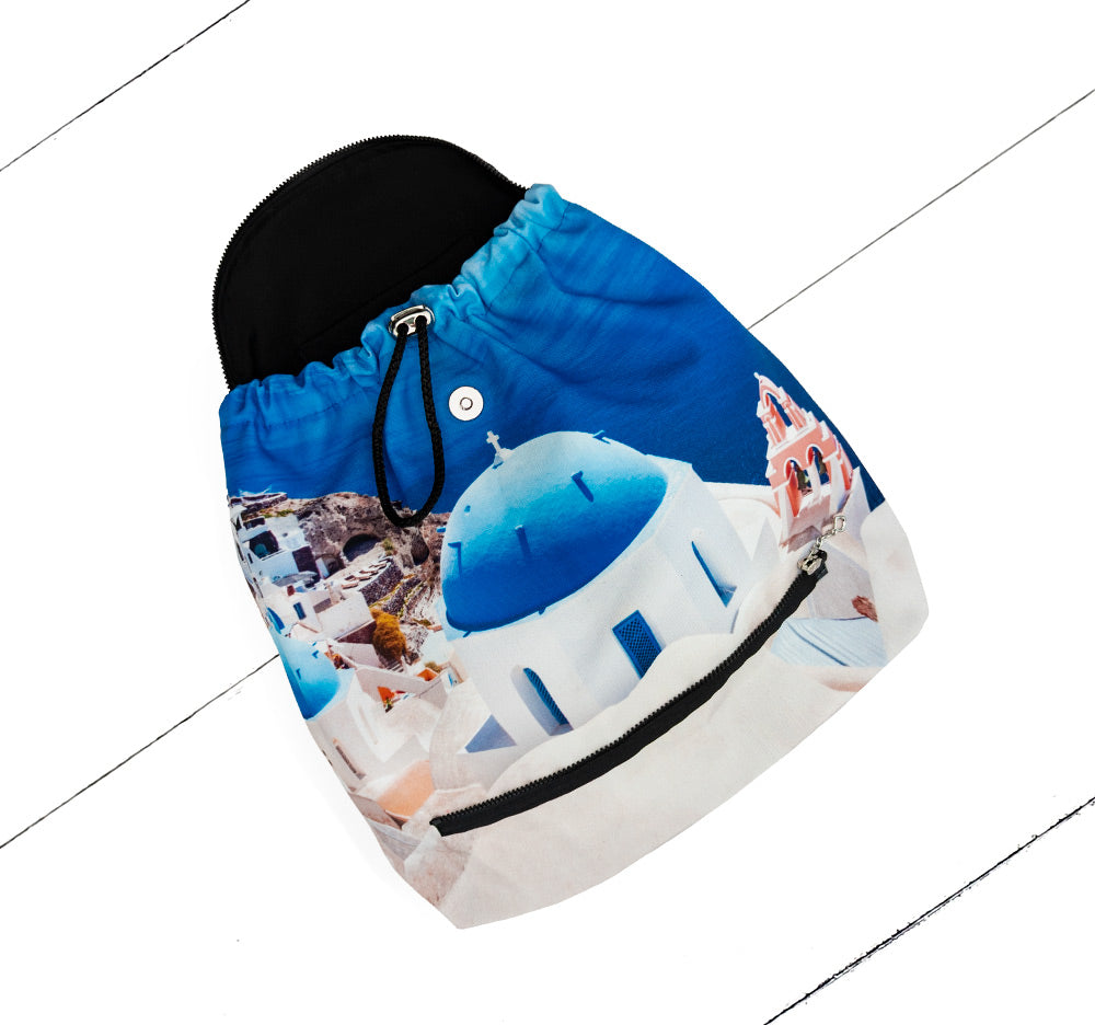 Pochette Coachella Santorini
