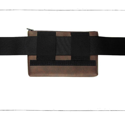 Base - 8" BananaSplit Chocolat (Sac banane mince) Précommande - Kassiopeia par la Bohème - Sac à main interchangeable fait au Québec