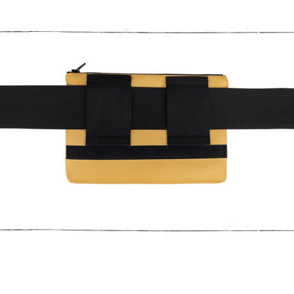 Base - 8" BananaSplit Ocre (Sac banane mince) - Kassiopeia par la Bohème - Sac à main interchangeable fait au Québec