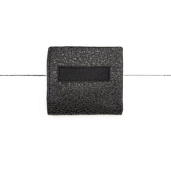 Base de mini portefeuille Paillettes noires