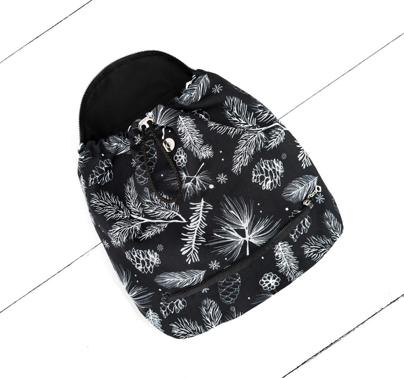 Pochette Coachella Plumes d'hiver