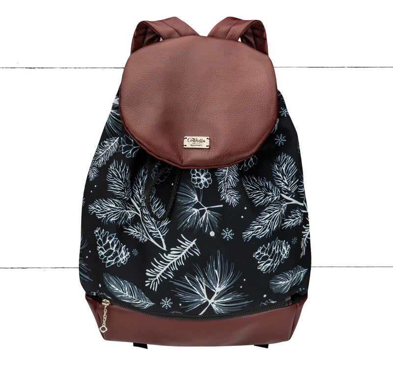Pochette Coachella Plumes d'hiver