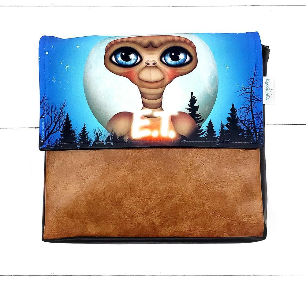 Rabat Téléphone maison (Collection Nostalgie) 11" - Kassiopeia par la Bohème - Sac à main interchangeable fait au Québec