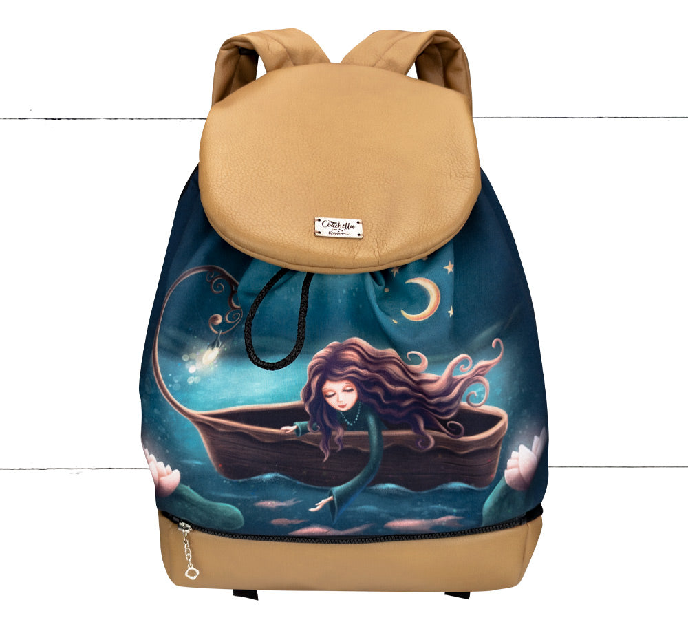 Pochette Coachella Fille aux poissons