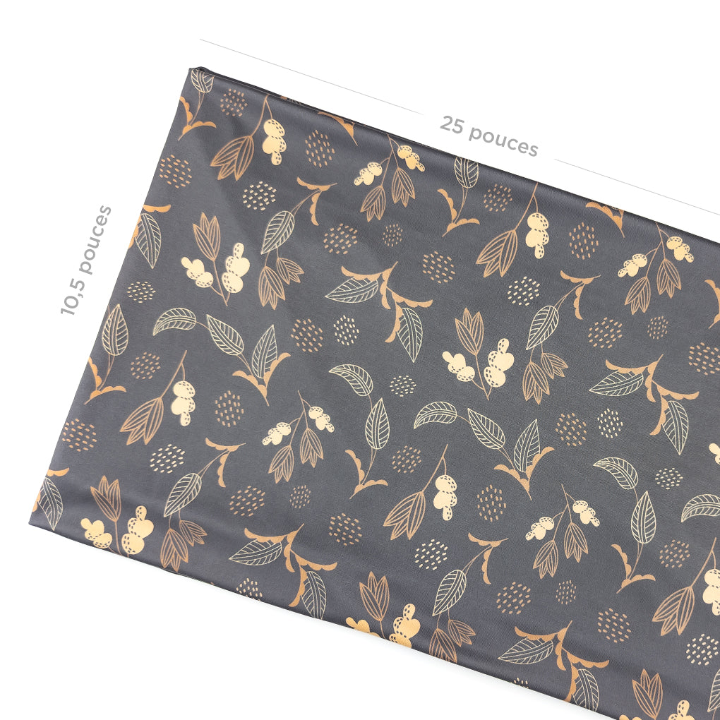 Foulard infinité Noyer