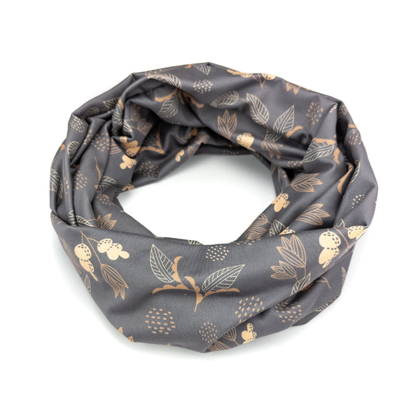 Foulard infinité Noyer