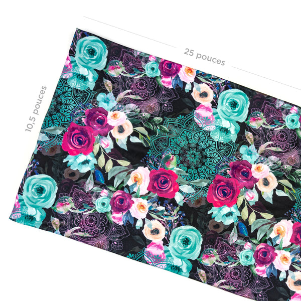 Foulard infinité Turks N' flowers
