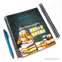 Grand carnet de notes Hibouquine