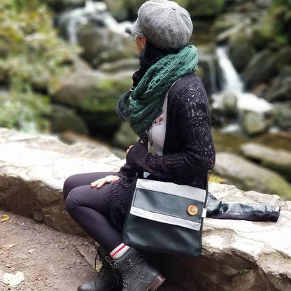 Rabat Jackie 15" - Kassiopeia par la Bohème - Sac à main interchangeable fait au Québec