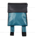 Base - 11" KangourouMOM Turquoise (Côtés Noirs) - Kassiopeia par la Bohème - Sac à main interchangeable fait au Québec