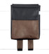 Base - 11" KangourouMOM Chocolat (Côtés noirs) - Kassiopeia par la Bohème - Sac à main interchangeable fait au Québec