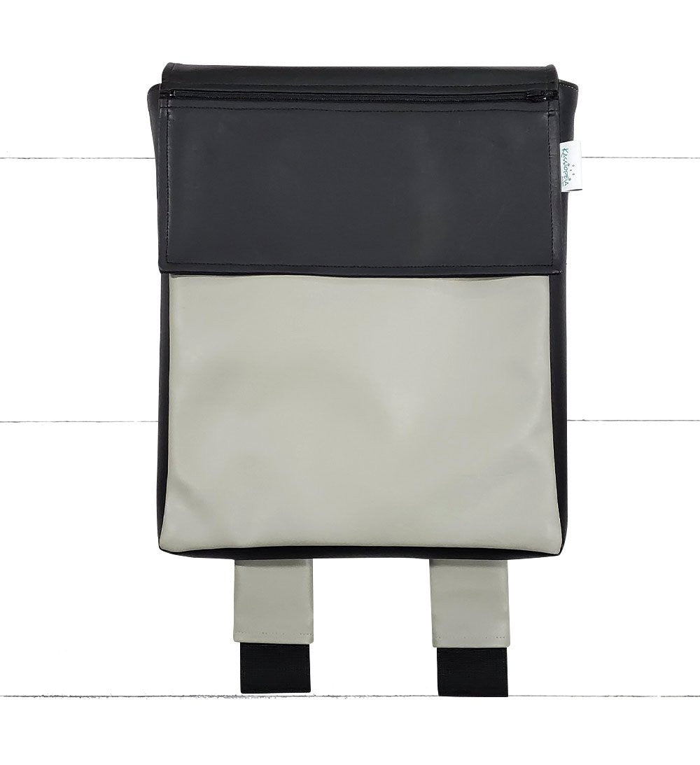 Base - 11" KangourouMOM Greige - Kassiopeia par la Bohème - Sac à main interchangeable fait au Québec