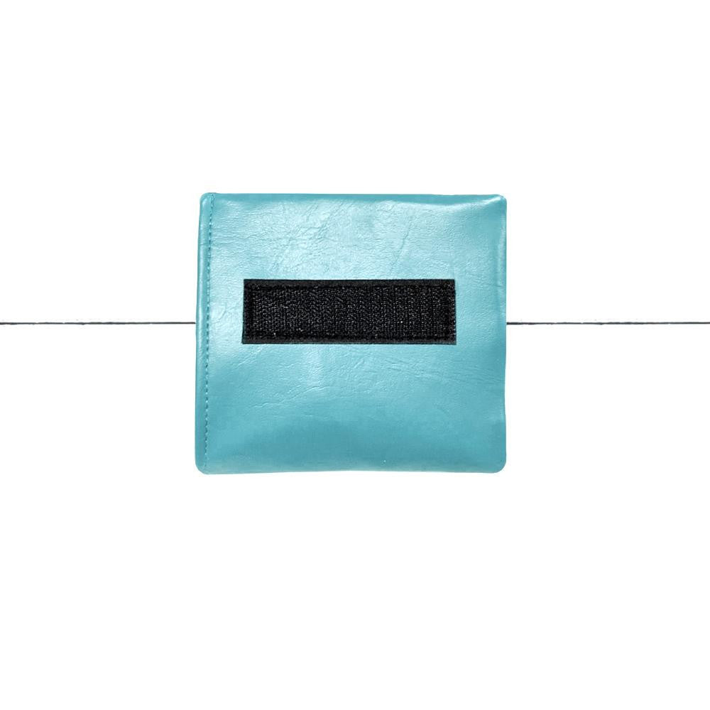 Base de mini portefeuille Aqua - Kassiopeia par la Bohème - Sac à main interchangeable fait au Québec