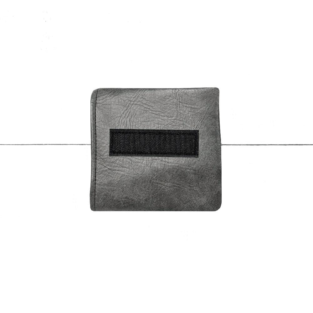 Base de mini portefeuille Charcoal - Kassiopeia par la Bohème - Sac à main interchangeable fait au Québec