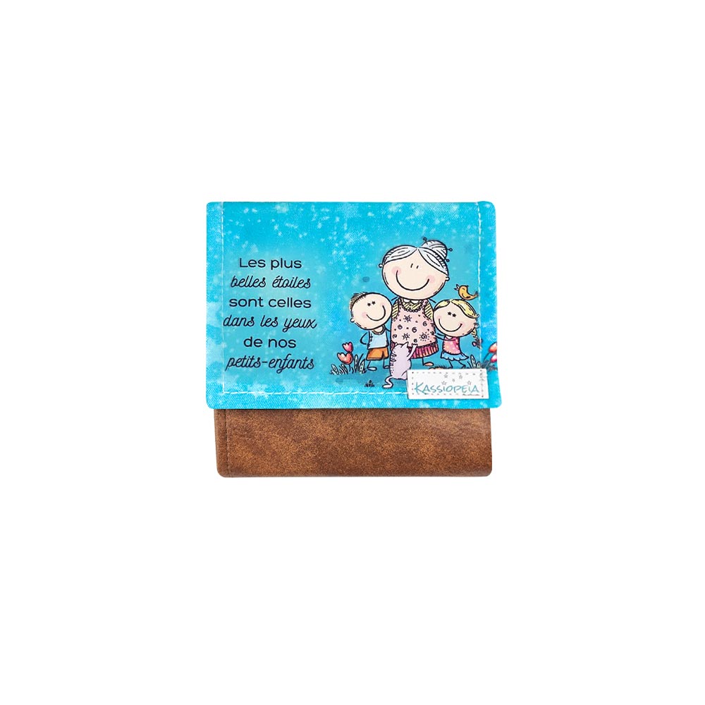 Rabat de Portefeuille Mamie étoiles