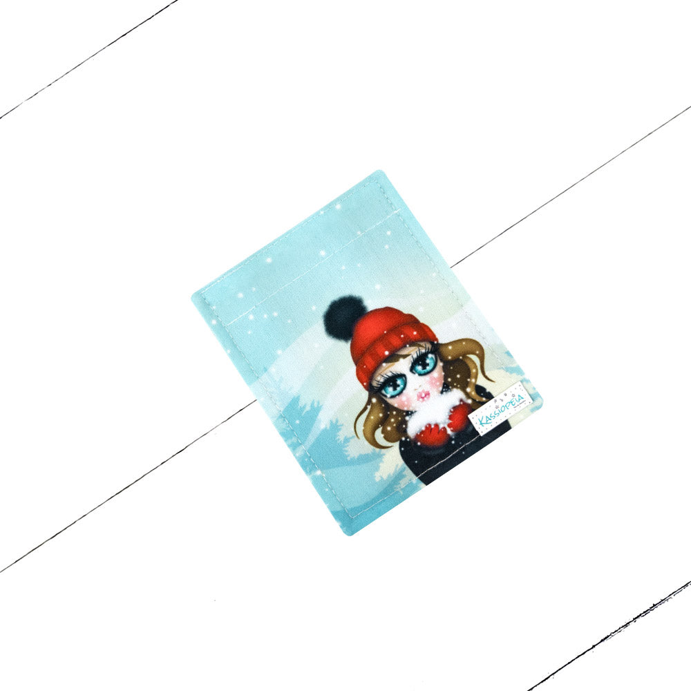 Mini rabat "Marie-Neige" pour portefeuille Kassiopeia par la bohème