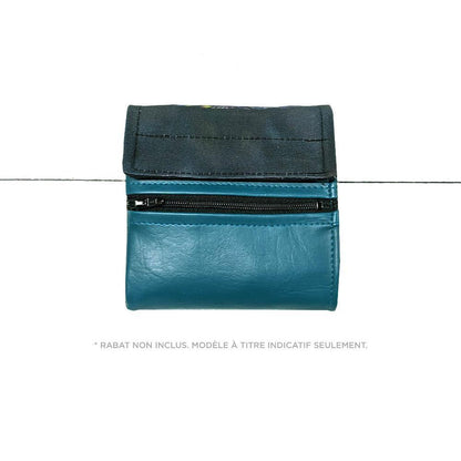 Base de mini portefeuille Turquoise