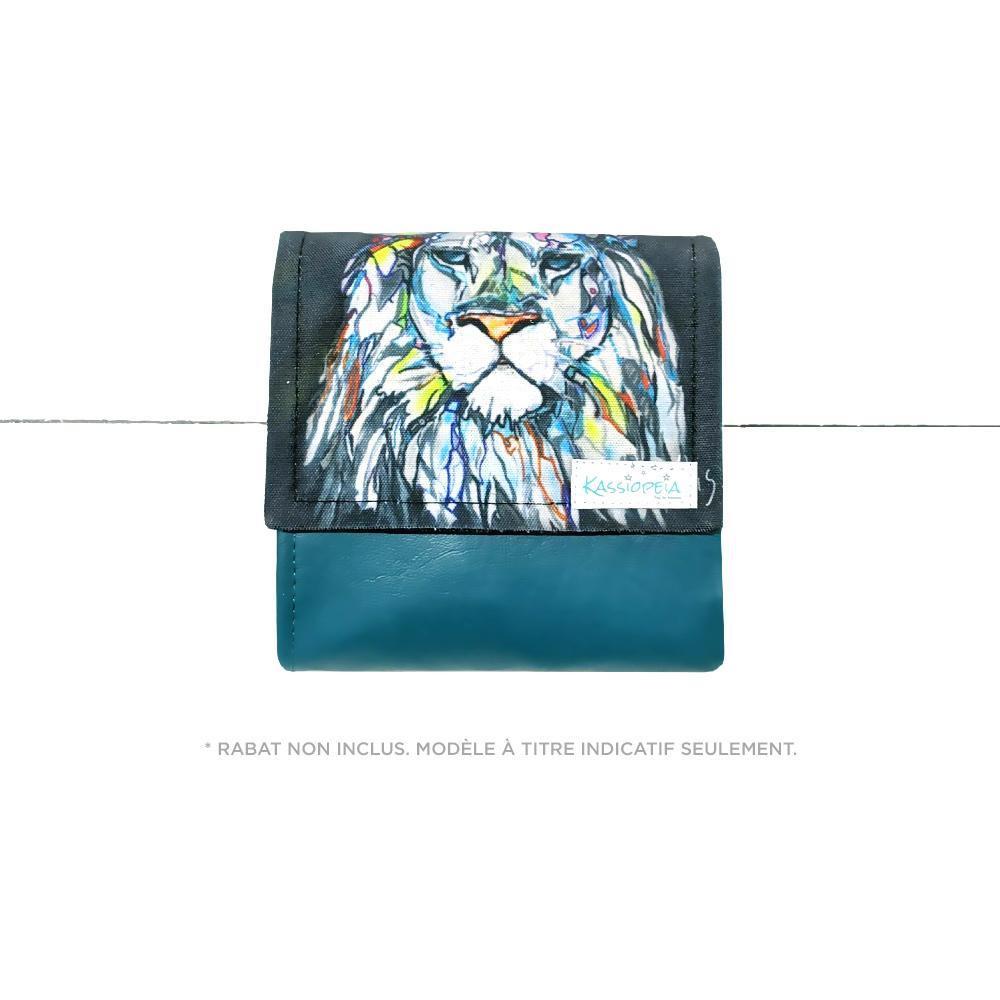 Base de mini portefeuille Turquoise