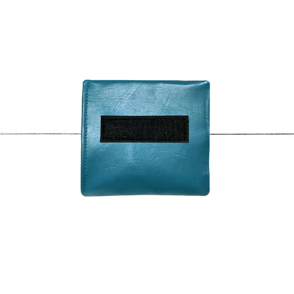 Base de mini portefeuille Turquoise - Kassiopeia par la Bohème - Sac à main interchangeable fait au Québec