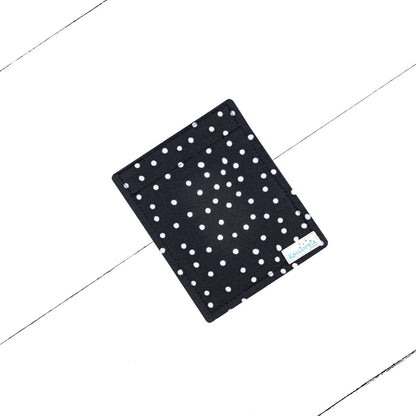 Mini rabat de Portefeuille à pois - Kassiopeia par la Bohème - Sac à main interchangeable fait au Québec
