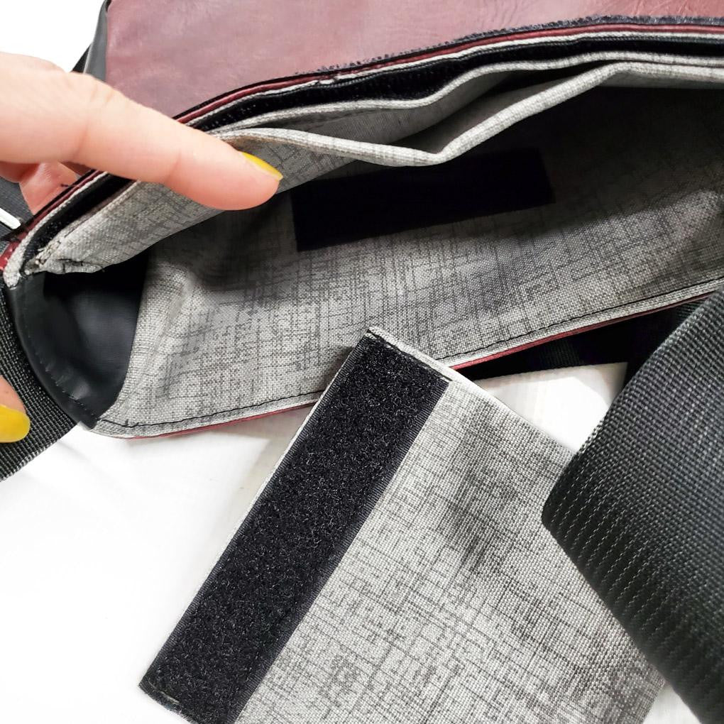 Pochette à velcro supplémentaire pour MINI Ourse - Kassiopeia par la Bohème - Sac à main interchangeable fait au Québec