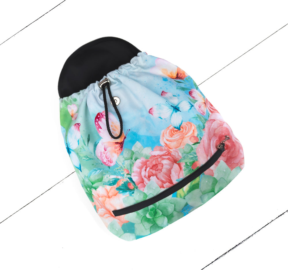Pochette Coachella Pivoines