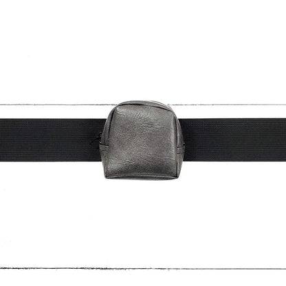 Porte-sous Charcoal - Kassiopeia par la Bohème - Sac à main interchangeable fait au Québec