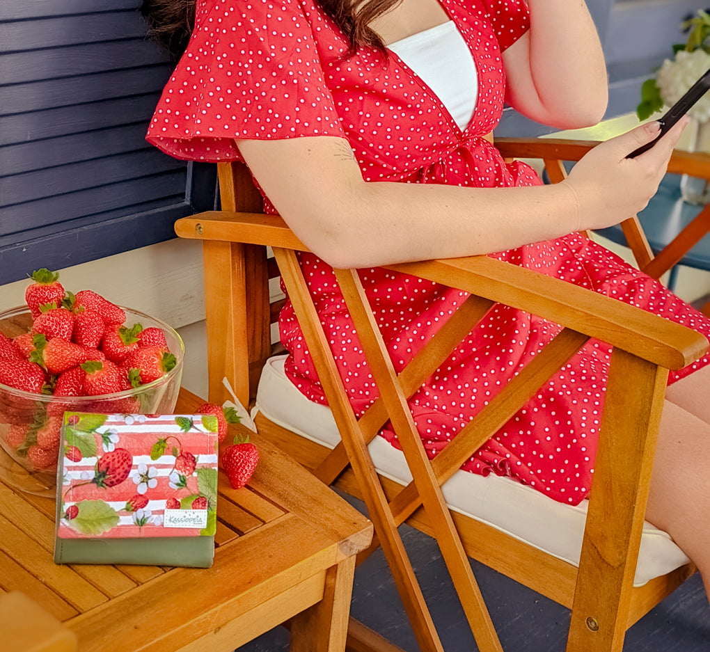 Rabat de Portefeuille Fraises et framboises