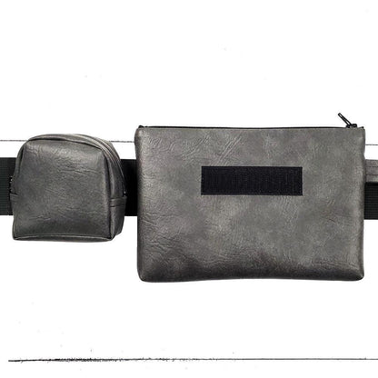 Porte-sous Charcoal - Kassiopeia par la Bohème - Sac à main interchangeable fait au Québec