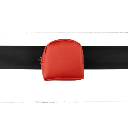 Porte-sous Rouge - Kassiopeia par la Bohème - Sac à main interchangeable fait au Québec