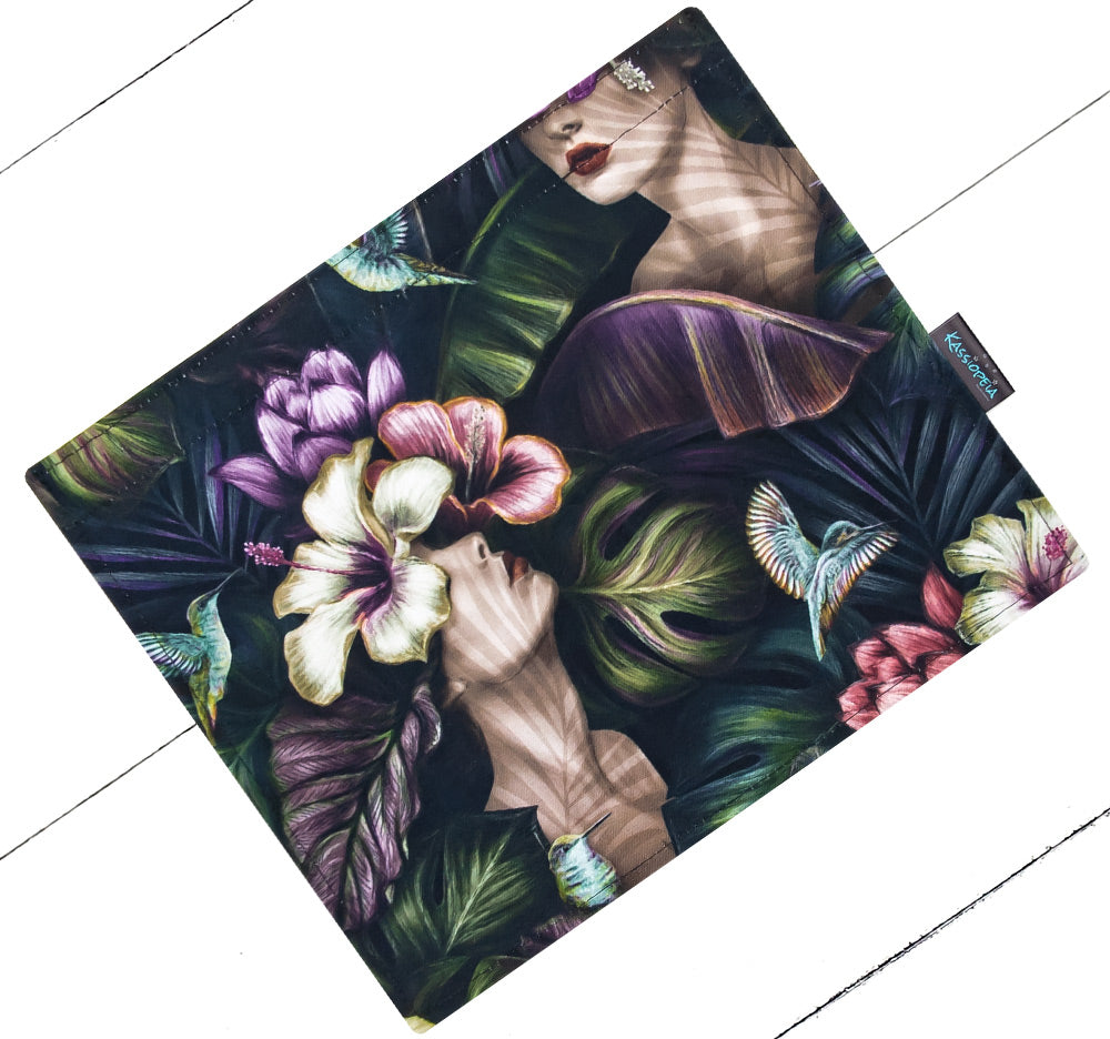 Rabat Femme en fleurs 8"