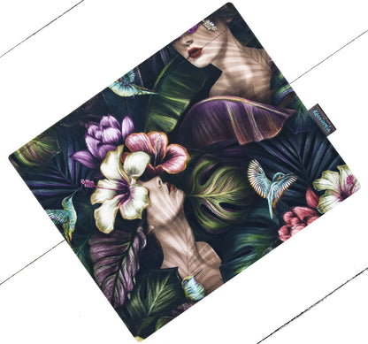 Rabat Femme en fleurs 15"