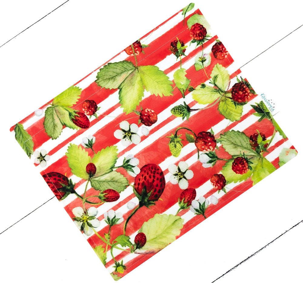 Rabat Fraises et framboises 15"