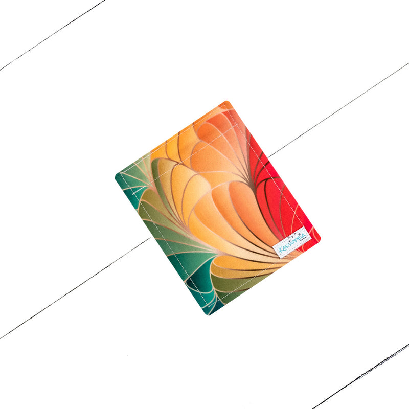 Rabat interchangeable de portefeuille de la collection des 4 éléments. Créez votre portefeuille personnalisé Kassiopeia