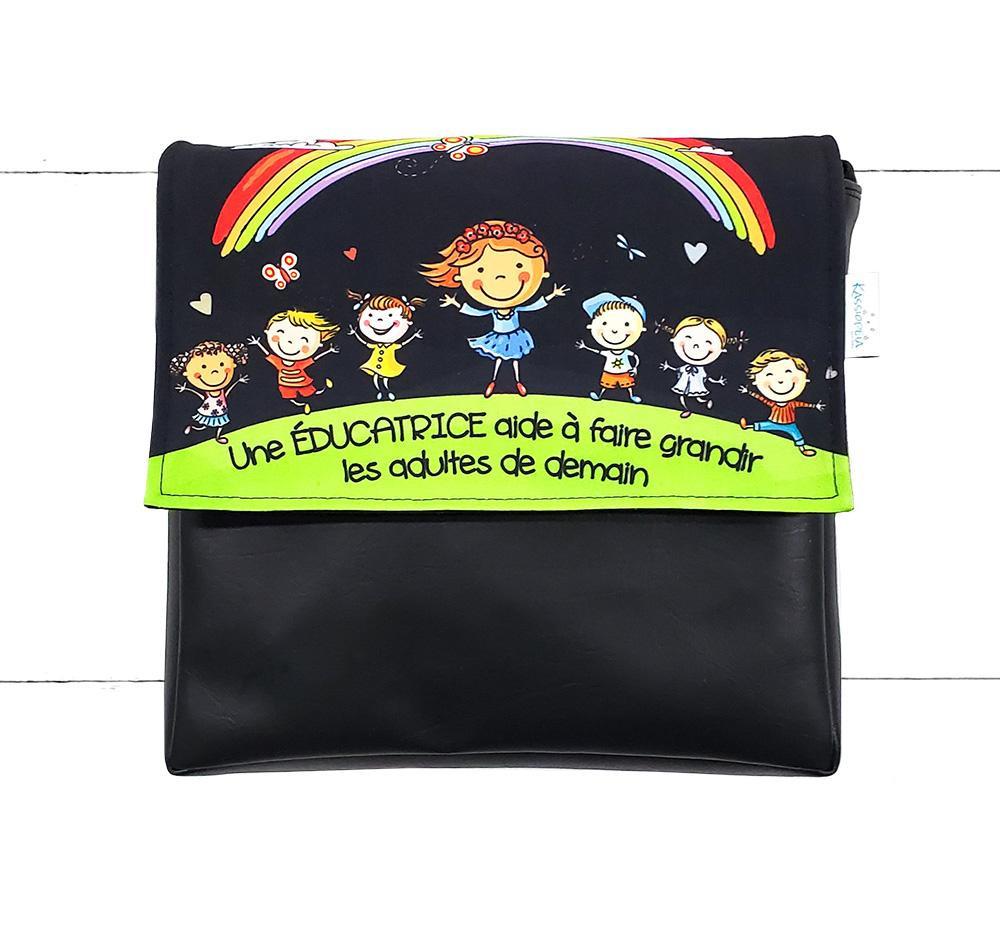 Rabat Bienveillante 11" - Kassiopeia par la Bohème - Sac à main interchangeable fait au Québec