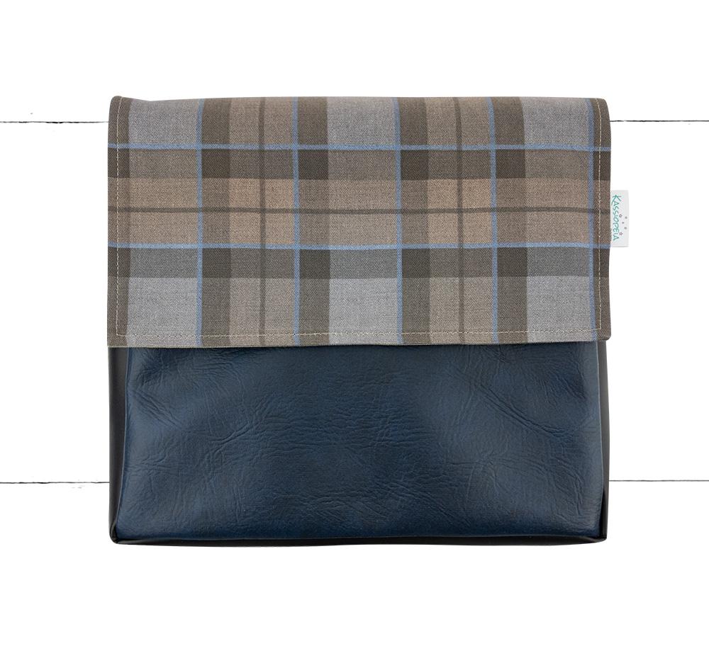 Rabat 11" interchangeable "Frser" pour les sacs Kassiopeia par la bohème, un produit du Québec