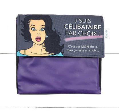 Rabat Célibataire 15" - Kassiopeia par la Bohème - Sac à main interchangeable fait au Québec