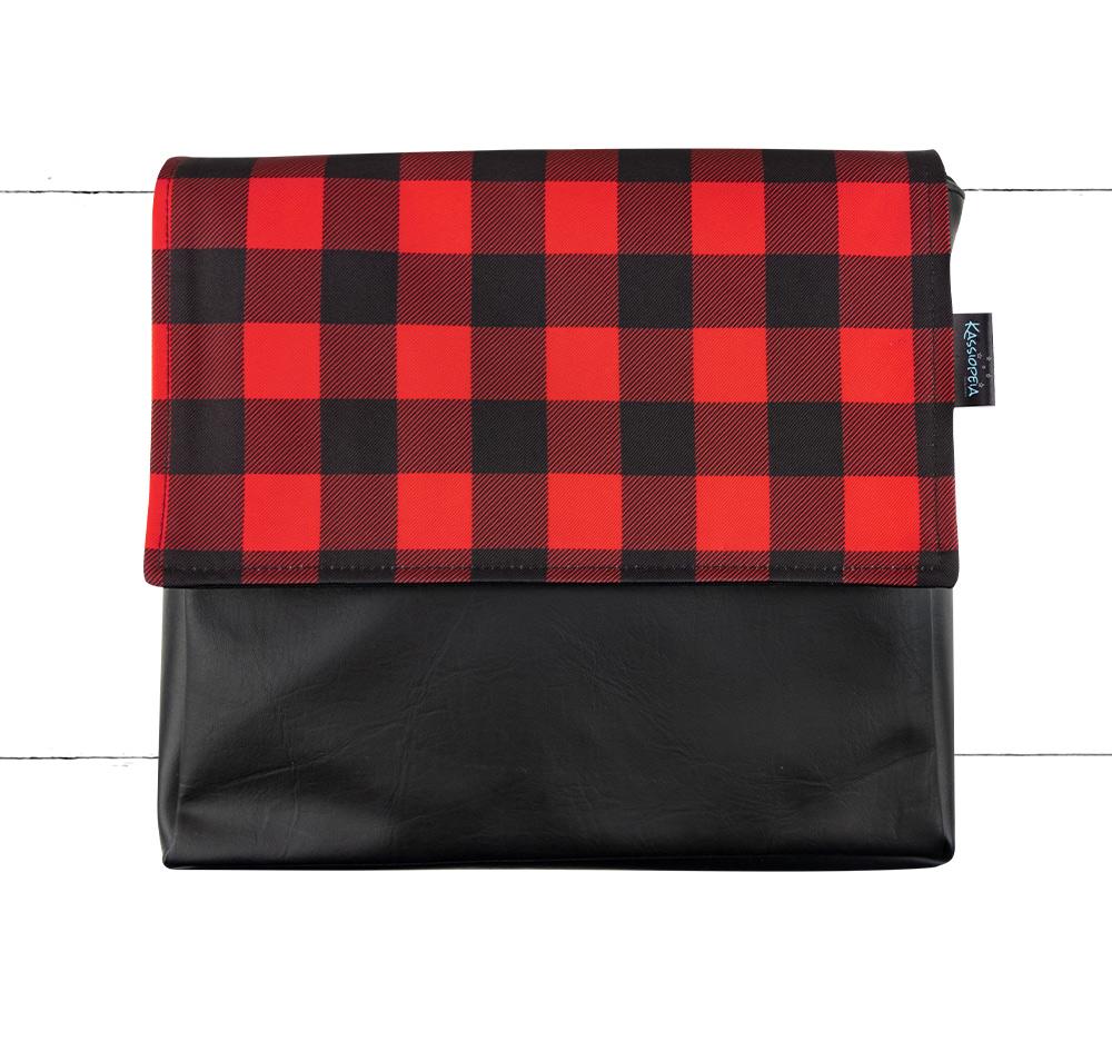 Rabat Gaston le Beauceron 11" - Kassiopeia par la Bohème - Sac à main interchangeable fait au Québec