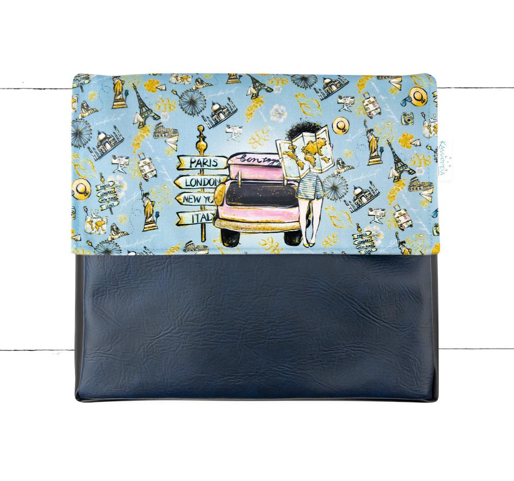 Rabat Wanderlust (bleu) 8"