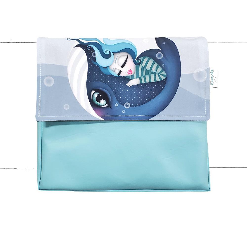 Rabat Vents Marins 11" - Kassiopeia par la Bohème - Sac à main interchangeable fait au Québec