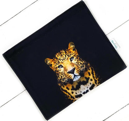 Rabat Léopard 15" - Kassiopeia par la Bohème - Sac à main interchangeable fait au Québec
