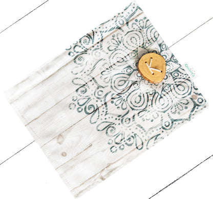 Rabat Woodalite 11" - Kassiopeia par la Bohème - Sac à main interchangeable fait au Québec